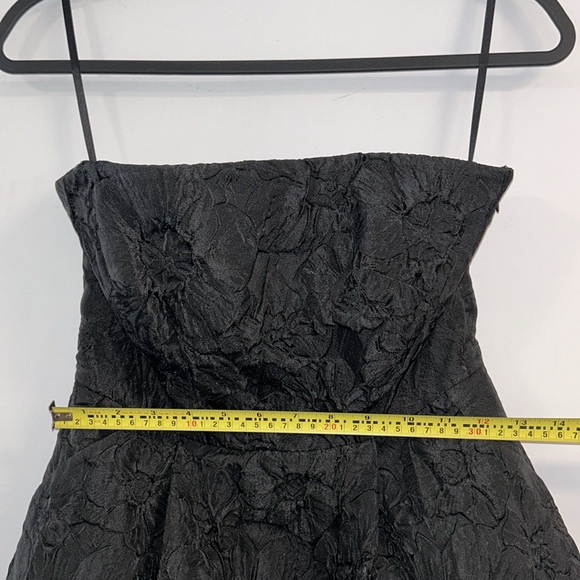 Elle by RW&Co. Black fit and flare dress with floral print. - Picture 7 of 12